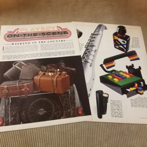 Original 1988 Playboy On the Scene 