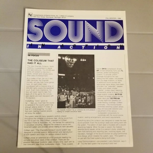Original 1988 Electro-Voice Sound in Action Newsletter