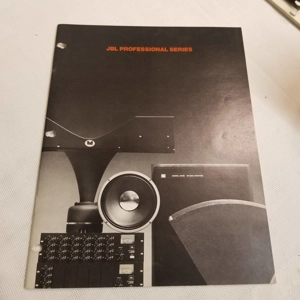 Original 80's JBL Professional Series Catalog