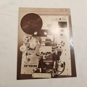 Original Vintage OTARI brochure Video Tape Loading Products