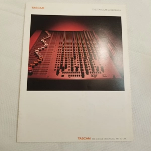 Original Vintage TASCAM M-300 Series Console Brochure book