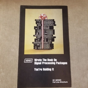 Original vintage ASHLY SC Series Brochure Signal Processing