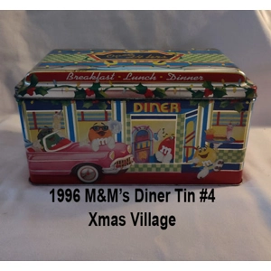 1996 M&M's Diner Tin #4