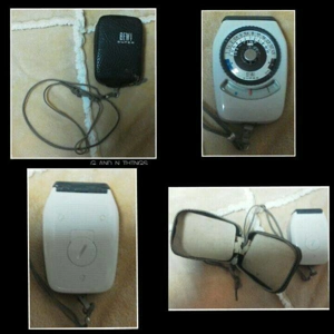 Vintage photography equip. Bewi Super Exposure Meter w/leather case