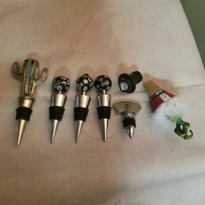 Group of bottle stoppers