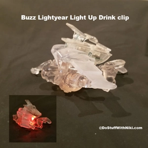 Buzz Lightyear light up drink clip lg