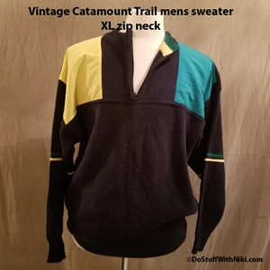 Vintage Catamount Trail Men's sweater XL