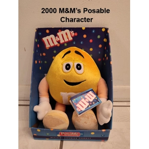 2000 M&M's posable large character in box