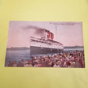 Vintage Postcard S123 Steamer Cayuga Queenston