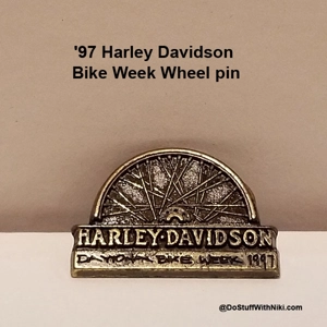 '97 Harley Davidson Bike Week Wheel pin