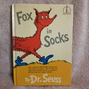 Fox In Socks Dr. Seuss 1965