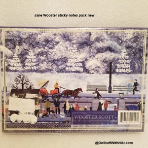 2011 Jane Wooster Scott NY, NY Sticky notes pack new
