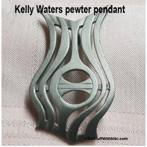 Kelly Waters pewter pendant