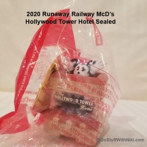 2020 Runaway Railroad McD's Hollywood Tower Sealed