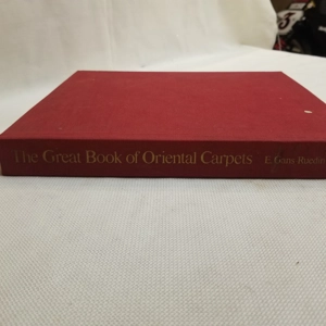 Lg Hardcover The Great Book of Oriental Carpets 1983 1st Edit