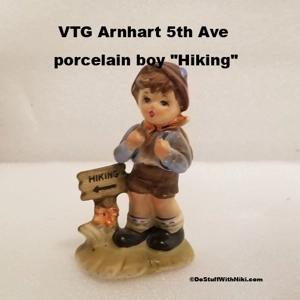VTG Arnhart 5th Ave porcelain boy 