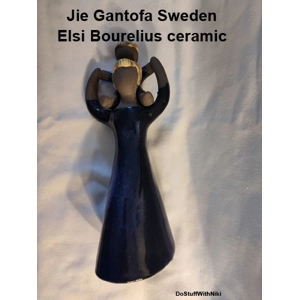 Jie Sweden pottery Woman & Child Elsi Bourelius
