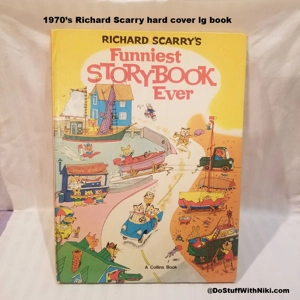 1973 Richard Scarry's Funniest Storybook LG HC