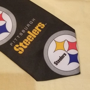Vtg Steelers Tie Ralph Marlin '93