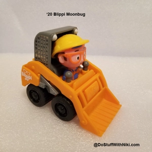 2020 Blippi Moonbug Jazwares Toy loader
