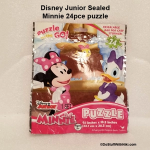Disney Junior sealed Minnie 24pcs puzzle