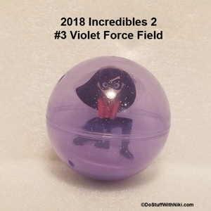 2018 Incredibles 2 #3 Violet Force field