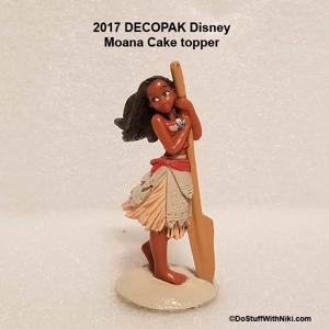 2017 Disney Decopak Moana Cake topper