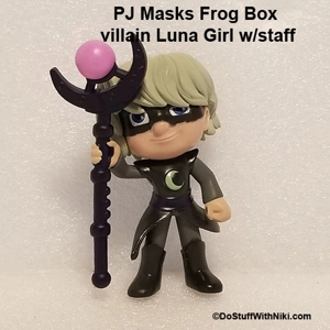 PJ Masks Frog Box villain Luna Girl w/staff
