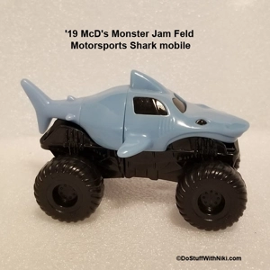 '19 McD's Monster Jam Feld Motorsports Shark mobile