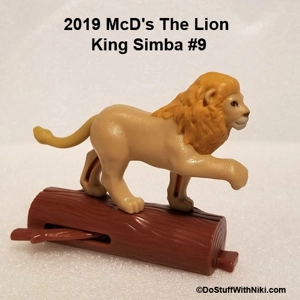 2019 McD's The Lion King Simba #9