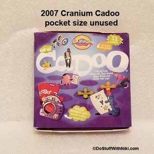2007 Cranium Cadoo pocket size unused