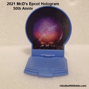 2021 McD's Epcot Hologram 50th Anniv