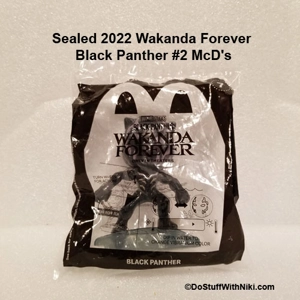 Sealed 2022 Wakanda Forever Black Panther #7 McD's