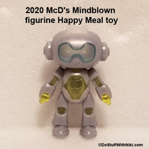 2020 McD's Mindblown figurine Happy Meal toy