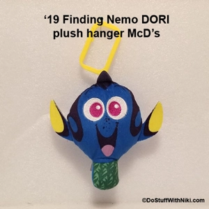 '19 McD's Finding Nemo Dori Plush hanger