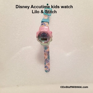 Disney Accutime Kids watch Lilo & Stitch