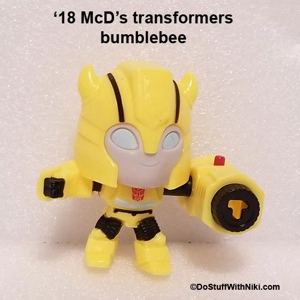 '18 McD's transformers Bumblebee