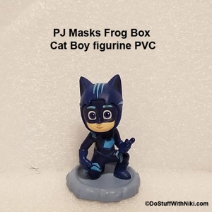 PJ Masks Frog Box Cat boy figurine