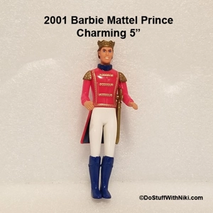 2001 Mattel Barbie Prince Charming