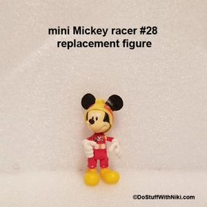 mini Mickey racer #28 replacement figure