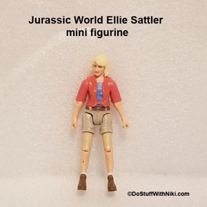 Jurassic World Ellie Sattler mini figurine