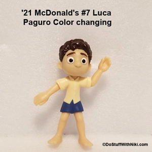 '21 McDonald's #7 Luca Paguro Color changing