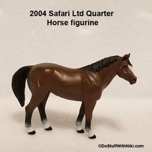 2004 Safari Ltd Quarter Horse figurine