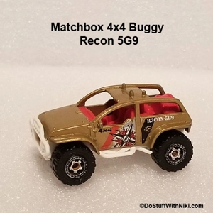 Matchbox 4x4 Buggy Recon 5G9