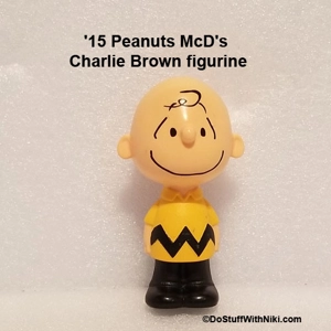 '15 Peanuts McD's Charlie Brown figurine