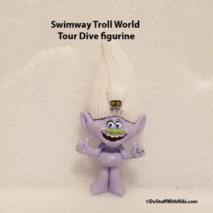 Swimway Troll World Tour Dive figurine