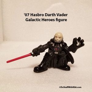 '07 Hasbro Darth Vader Galactic Heroes figure