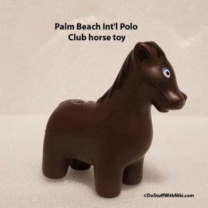 Palm Beach Int'l Polo Club horse toy