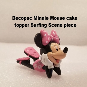 Decopac Minnie Mouse cake topper Surfing Scene piece
