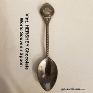 Vint. HERSHEY Chocolate World Souvenir Spoon
